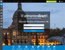 Tablet Screenshot of edmontondirect.info