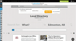 Desktop Screenshot of directory.edmontondirect.info