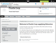 Tablet Screenshot of fluxite-corp-edmonton.edmontondirect.info