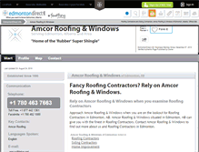 Tablet Screenshot of amcor-roofing-windows-edmonton.edmontondirect.info