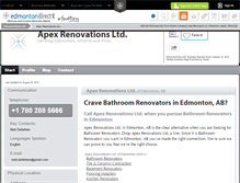 Tablet Screenshot of apex-renovations-ltd-edmonton.edmontondirect.info